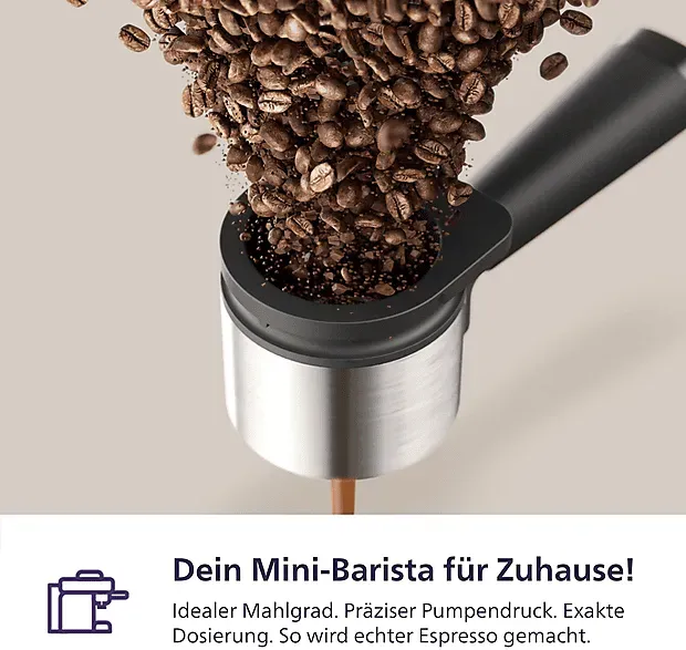 Bild von BAR300/60 Baristina Espressomaschine Schwarzgrau