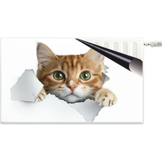 Heizkörperverkleidung Magnetische Heizkörperverkleidung - 3D Katzen für Kinder