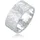 KUZZOI Herrenring 9 mm Massiv Handgeschmiedet Männer 925 Silber