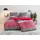 Majoran gestreift Rot 200 x 220 cm + 2 x 80 x 80 cm