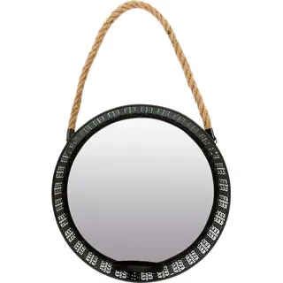 Myflair Möbel & Accessoires Spiegelwandblaker »Andschana, schwarz« Landhaus, rund, schwarz