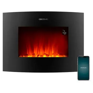 Cecotec ReadyWarm 2250 Curved Flames Connected Schwarz