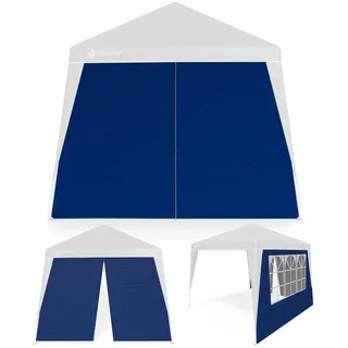 CASARIA 2x Seitenteilen für Pavillon 3x3m Blau - Blau