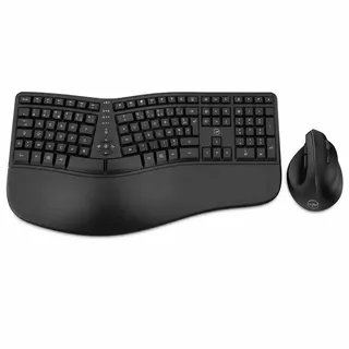 MOBILITY LAB Tastatur mit Maus Mobility Lab Ergo C30W Schwarz - Schwarz
