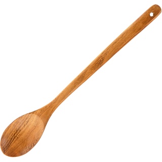 Holz-Rührlöffel, 41,9 cm, großer Holzlöffel, langer Griff zum Kochen und Rühren