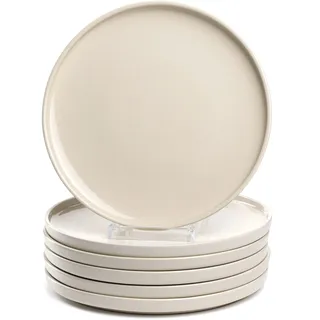 LEONARDO Speiseteller ROMA Ø 27 cm creme 6er Set