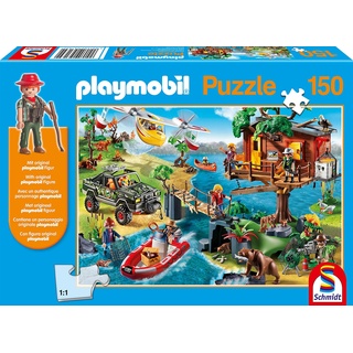 Schmidt Spiele Playmobil, Abenteuer-Baumhaus 56164