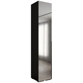 Abiks Möbel Drehtürenschrank 236.7/50/47 1-türig , Metall , Nachbildung , 50x236.7x47 cm , Schlafzimmer, Kleiderschränke, Drehtürenschränke