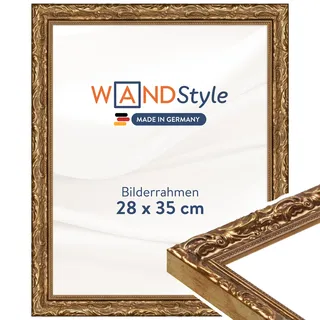 WandStyle Bilderrahmen gold 25x35 cm 2er Set