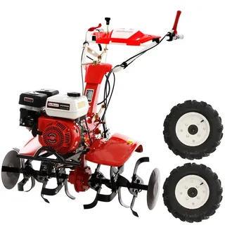 GeoTech Pro PGT 900  Benzin-Motorhacke mit 7 PS, 2+1-Getriebe und Zahnradantrieb
