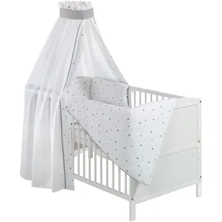 Schardt Baby-Komplettbett-Set Conny inkl. Bettwäsche,