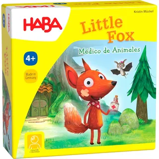 HABA Little Fox 304071 - Little Fox Tierarzt, Strategiespiel für Kinder, ab 5 Jahren