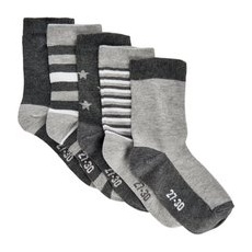 Minymo Socken 5er Pack Light Grey, 27/30