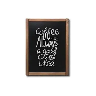 Showdown® Displays Kreidetafel Natura 60,0 x 80,0 cm Natural Wood