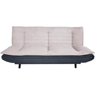 P & B Schlafsofa , Anthrazit, Rosa , Textil , Buche , Hartholz , 194x90x100 cm , Made in Europe , Schlafen auf Sitzhöhe , Wohnzimmer, Sofas & Couches, Schlafsofas, Sonstige Schlafsofas