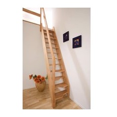 Luxholm Wechseltritttreppe »Spessart«, 14 Stufen, max. Geschosshöhe 315 cm - braun