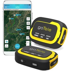 goTele GPS Tracker, Wander & Outdoor GPS-Geräte Jagd GPS Kinder und Haustiere Tracker Real-Time Tracking SOS Geo-Zaun Kein erforderliches Netzwerk-Echtzeit-Tracking-Gerät (2 Pack)