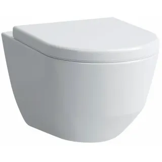 Laufen Pro Wand-Tiefspül-WC mit WC-Sitz Weiß