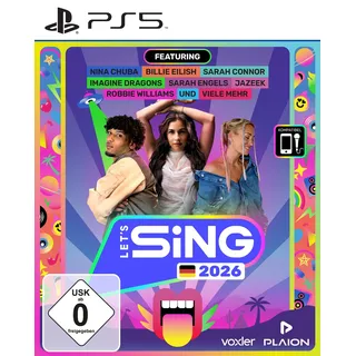 plaion »Let's Sing 2026 German Version« PS5