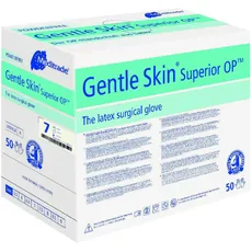 Bild von Meditrade® unisex OP-Handschuhe Gentle Skin® Superior OPTM weiß Größe 7 50 St.