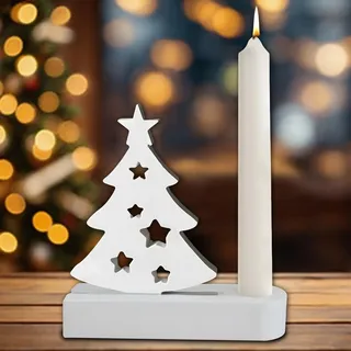 Silikonformen Gießformen Kerzenhalter,Weihnachtsbaum Teelichthalter