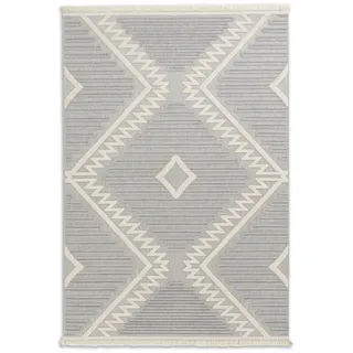 Schöner Wohnen SCHÖNER WOHNEN-Kollektion Teppich »Summer Grau 80 x 150 cm - Grau