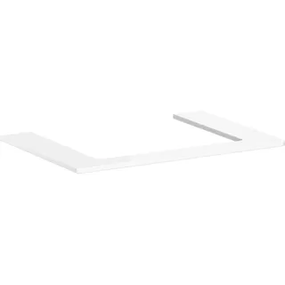 Hansgrohe Xelu Q Konsolentisch 780x550x0 Weiß Hochglanz