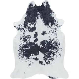 Ayyildiz Etosha 4114 Kurzflorteppich 150 x 200 cm Schwarz/Weiß