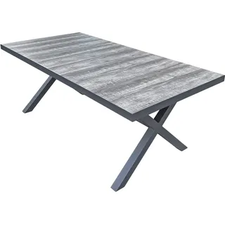 Garden Pleasure Tischgruppe »RANA/TREVISO Set 01«« Set, 4 Stühle (stapelbar), Tisch LxB: 202x100 cm,