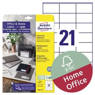 Avery Zweckform Universal-Etiketten 3481-10
