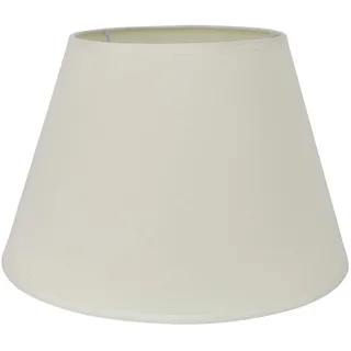 DULEE 12 Zoll Lampenschirm E27 E14 Glühbirne Schraube Handgefertigter Stoff Tischlampenschirm für Stehlampe, Tischlampe, Nachttischlampe (Oben) 18cm x (Höhe) 20cm x (Unten) 30cm,Pure Beige