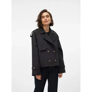 Vero Moda Kurzjacke »VMCHLOE SHORT TRENCHCOAT GA NOOS«, im Trenchcoat Style, schwarz