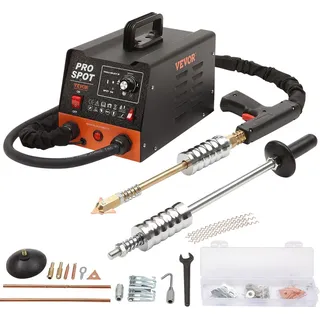 Vevor Punktschweißgerät Ausbeulspotter 3kW Bolzenschweißgerät Ausbeuler 6 in 1