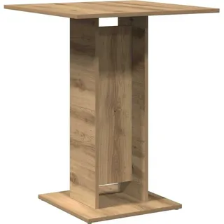 vidaXL Bistrotisch Artisan-Eiche 60x60x75 cm Holzwerkstoff