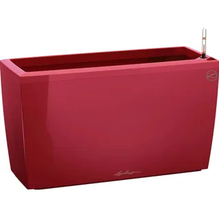 LECHUZA Cararo Premium 75 x 30 x 43 cm Scarlet rot hochglanz