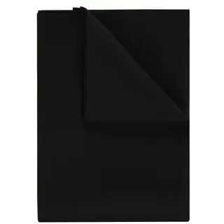 Blumtal Bettlaken Mikrofaser 160 x 275 cm schwarz