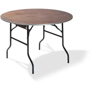 Essentials Klapptisch Ø 152 x 76 cm Braun/Schwarz