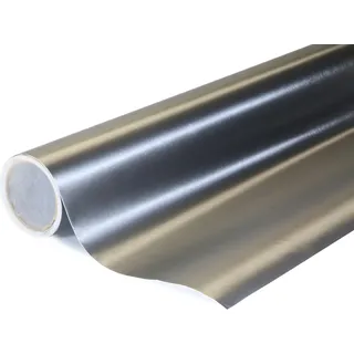 Matt geschliffen grau wrapfolie 152x700cm - innen/außen - Grau