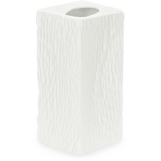 AmeliaHome Vase aus Keramik Dekovase Tischvase Dekoration Devon Creme