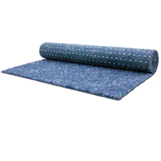 Rasenteppich , Blau , Textil , Uni , rechteckig , 200x1150 cm , Made in Eu , beliebig kürzbar, in verschiedenen Größen erhältlich, UV-beständig, pflegeleicht, strapazierfähig, leicht zusammenrollbar , Teppiche und Böden, Terrassenböden & Balkonböden, Kunstrasen