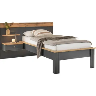 OTTO home "Westminster", Bett Breite Liegefläche 90 oder 140cm und 1 Wandpaneel,