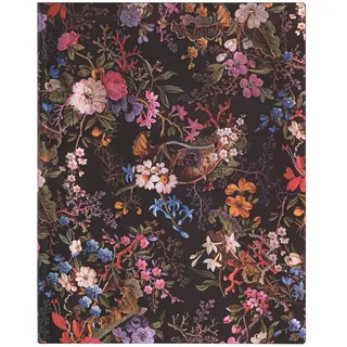 Paperblanks Softcover Notizbuch Floralia Ultra Liniert: Flexi softcover, 100 gsm, ribbon marker, pouch, book edge printing (William Kilburn)