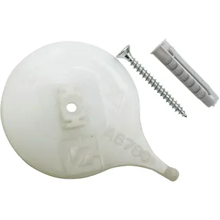 GARDINIA Gardinenschiene 2-läufig Aluminium Ø 0 mm 0 cm Weiß