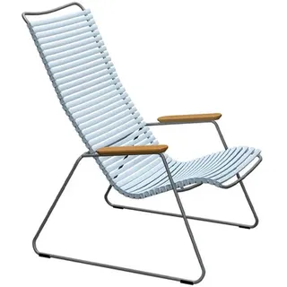 Lounge Chair Click Houe blau, Designer Henrik Pedersen, 95.5x63x90 cm