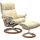 Relaxsessel Mayfair Leder 79 x 102 x 44 cm Beige mit Signature Base