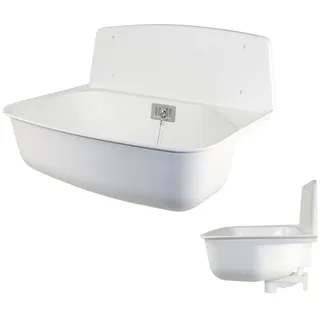 Otto Haas KG Haas KG Kunststoff-Universal-Ausgussbecken Marion, weiss,