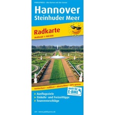 Radkarte Hannover - Steinhuder Meer 1 : 100 000