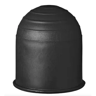 Anhängerkupplung Abdeckung, 50 mm Gummi/Kunststoff Anhängerkupplung Schutzkappe Anhängerkupplung Kugelkopf für Anhänger PKW LKW RV (Kappe schwarz)