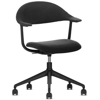 Vitra Bürodrehstuhl Mynt schwarz, Designer Erwan Bouroullec, 81.5-93.5x63.5x53 cm