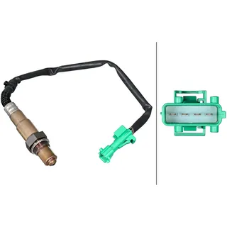 Hella 6PA 358 221-351 Lambdasonde Sauerstoffsensor- 4-polig - Kabel: 260mm